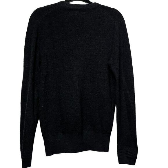 ALLSAINTS Ivar Merino Crew Neck Ramskull Sweater / Size-Medium - Picture 5 of 15